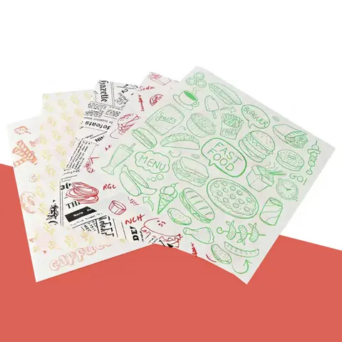 Sandwich and Burger Wrap: Custom Printed Deli Paper